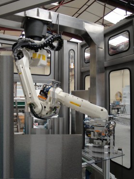 Robot manipulateur intégré en environnement propre