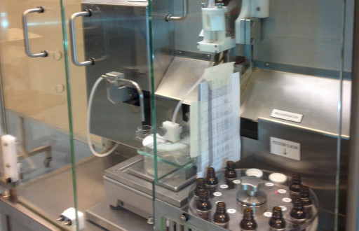 Process stérile : machine de dilution automatique de teinture mère