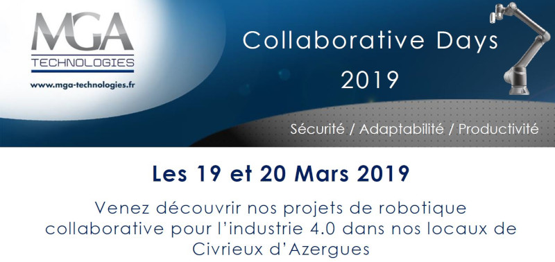 MGA Collaborative Days – 19 et 20 mars 2019