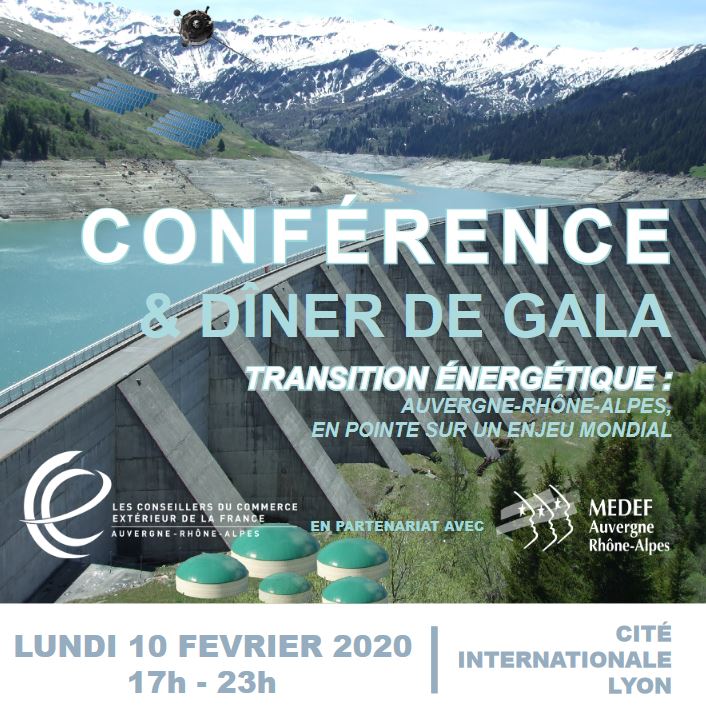 Conférence sur la transition énergétique avec Les Conseillers du Commerce extérieur de France