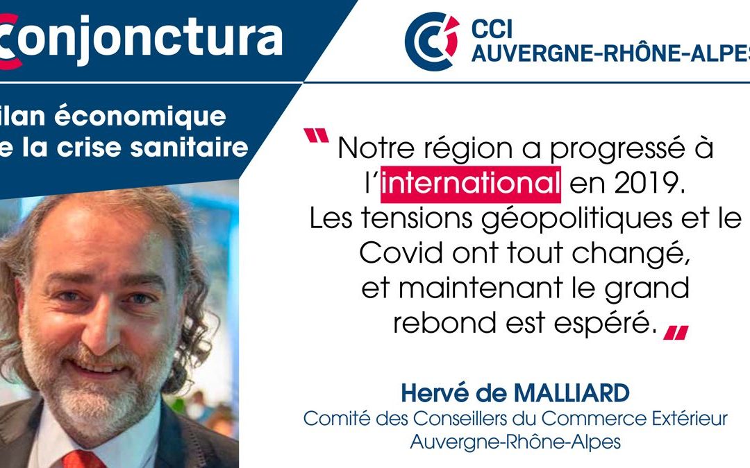 Interview de Hervé de Malliard pour Conjonctura - CCI Auvergne - Rhône-Alpes