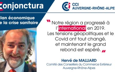 Interview de Hervé de Malliard – Conjonctura de la CCI Auvergne – Rhône-Alpes