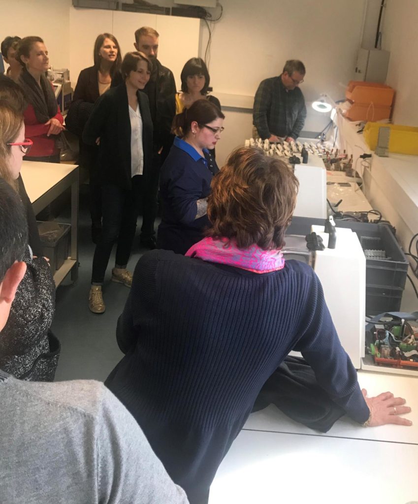 Visite des étudiants de l'IAE de Lyon