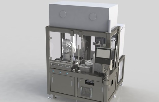 Machine de répartition pour tubes de diagnostics