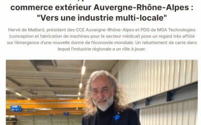 Interview de Hervé de Malliard dans le journal Le Tout Lyon le 14/10/2021