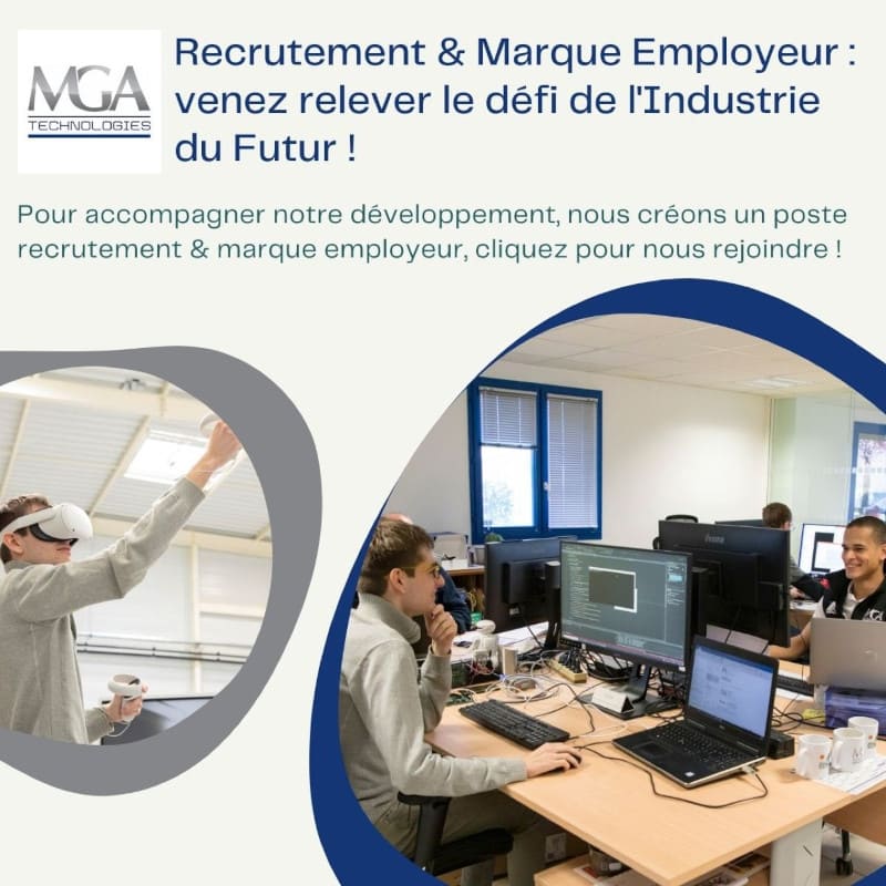 MGA Technologies recrute un ou une chargé.e de recrutement & marque employeur