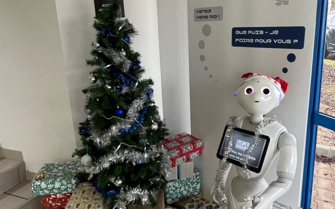 Notre Robot Major Tom s’est transformé en Père Noël !