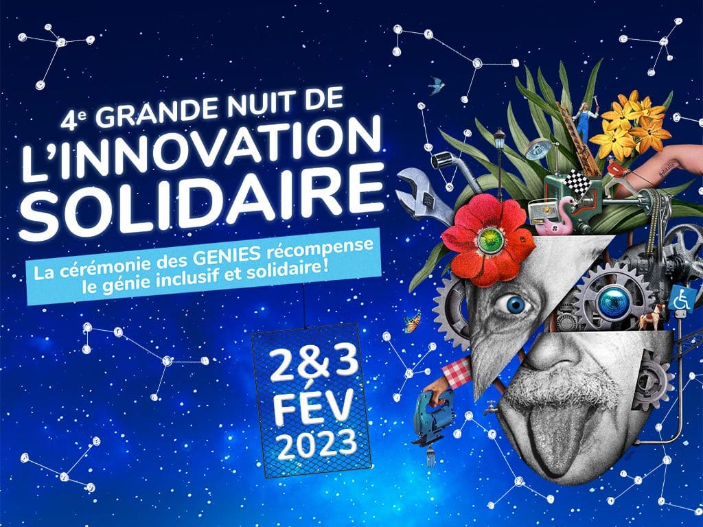 Nous somme heureux de renouveler notre participation à la Nuit de l’Innovation Solidaire